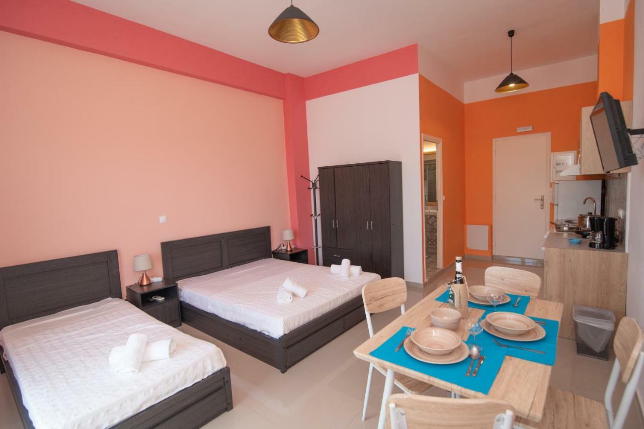 Calypso Apartments Vathy  Ngoại thất bức ảnh